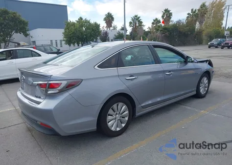 2016 Hyundai Sonata Hybrid Se z USA, uszkodzony, nr VIN KMHE24L17GA019012